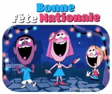 bonne f%C3%AAte nationale joyeux14juillet bastille day happy bastille day google doodles