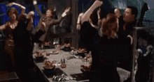 Beetle Juice Dinner Party GIF - Beetle Juice Dinner Party Dance Party GIFs
