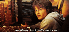 Harrypotter Dont GIF - Harrypotter Dont Care GIFs