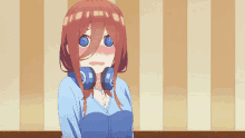 Scared The Quintessential Quintuplets GIF - Scared The Quintessential Quintuplets 5toubun No Hanayome GIFs