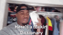 Griffy Dictionary GIF - Griffy Dictionary Heres A Fuckin Dictionary GIFs