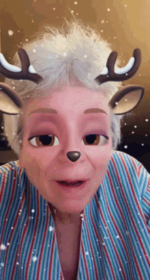 Snapchat Reindeer GIF - Snapchat Reindeer GIFs