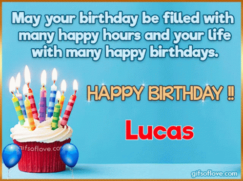 Happy Birthday Lucas Happy Hours Gif Happy Birthday Lucas Birthday Happy Hours Discover Share Gifs