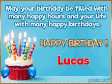 Happy Birthday Lucas Happy Hours GIF - Happy Birthday Lucas Birthday Happy Hours GIFs