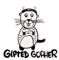 Gifted Gopher Veefriends Sticker - Gifted Gopher Veefriends Smart Stickers