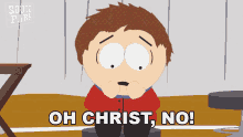 Oh Christ No Clyde Donovan GIF - Oh Christ No Clyde Donovan South Park GIFs