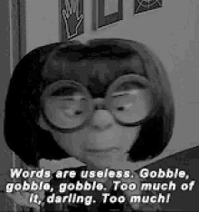 Edna Mode GIF - Edna Mode Gobble GIFs
