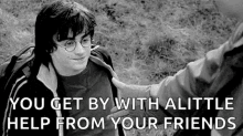 Friends Friendship GIF - Friends Friendship Harry Potter GIFs
