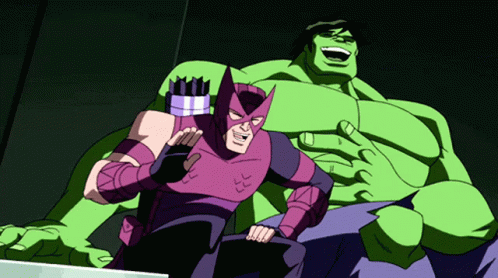 Hulk Hawkeye GIFs | Tenor