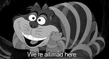 Mad Cheshire GIF - Mad Cheshire Wonderland GIFs