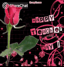 Happy Teachers Day अध्यापकदिवसकीशुभकामनाएं GIF - Happy Teachers Day अध्यापकदिवसकीशुभकामनाएं गुलाब GIFs