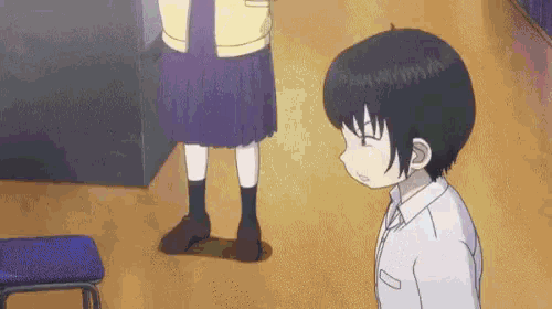 コメディー ハイスコアガール 矢口 春雄 アニメ Gif Locker Room High Score Girl Anime Discover Share Gifs
