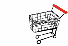 shopping cart shopping cart amelieke handdrawn