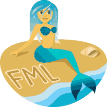 fml mermaid life joypixels my life sucks my life is bad