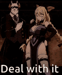 Lucy Heartfilia Deal With It GIF - Lucy Heartfilia Deal With It Fairy Tail GIFs