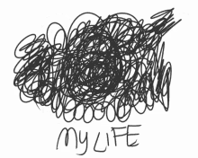My Life Mess GIF - My Life Mess Scribbles GIFs