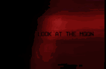 look at the moon do not look at the moon glitch