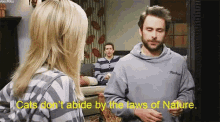 Cats Its Always Sunny GIF - Cats Its Always Sunny Charlie GIFs