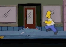 Homer Simpson Out Of Shape GIF - Homer Simpson Out Of Shape Run GIFs