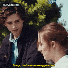 Sorry, That Was An Exaggeration..Gif GIF - Sorry That Was An Exaggeration. Lady Bird GIFs