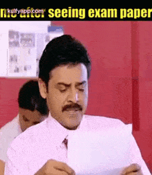 Me After Seeing Exam Paper.Gif GIF - Me After Seeing Exam Paper Venkatesh Heroes GIFs