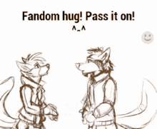 Furry Hug GIF - Furry Hug Fandom GIFs