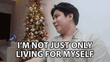 Im Not Just Only Living For Myself Xavi Panlilio GIF - Im Not Just Only Living For Myself Xavi Panlilio Dani Barretto Vlog GIFs