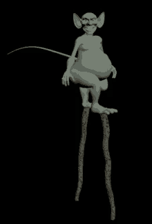 Gassy The Goblin On Stilts GIF - Goblin Stilts Animation GIFs