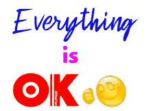 Animated Greeting Card Everything Is Ok GIF - Animated Greeting Card Everything Is Ok GIFs