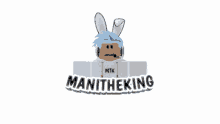 mani the king logo roblox lightning