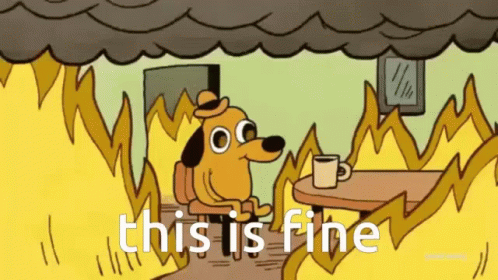This Is Fine GIF - This Is Fine - Discover & Share GIFs