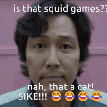squid games cat