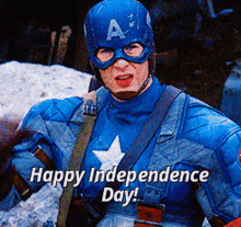 Captain America Independence Day GIF - Captain America Independence Day 4th Of July GIFs