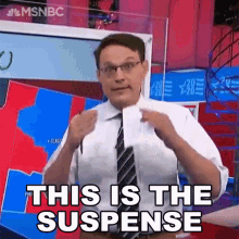 This Is The Suspense Steve Kornacki GIF - This Is The Suspense Steve Kornacki Msnbc GIFs