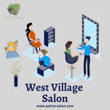 West Village Salon Palms Salon GIF - West Village Salon Palms Salon Best Hair Salon Nyc GIFs