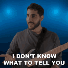 I Dont Know What To Tell You Rudy Ayoub GIF - I Dont Know What To Tell You Rudy Ayoub I Dont Know What To Say GIFs