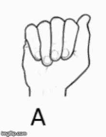 alphabet hand sign sign language