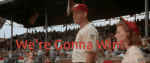 Tom Hanks Were Gonna Win GIF - Tom Hanks Were Gonna Win A League Of Their Own GIFs
