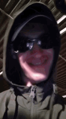 hoodie smile smoke selfie