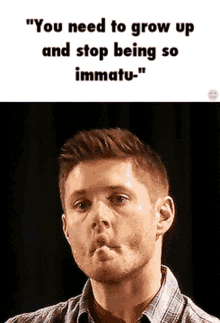 Jensen Ackles GIF - Jensen Ackles Immature GIFs
