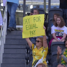 Matildas Matildas Fan GIF - Matildas Matildas Fan Equal Pay GIFs