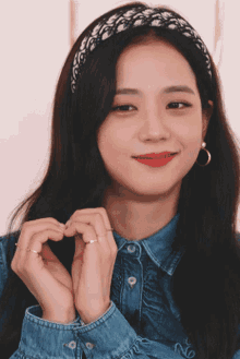 jisoo heart