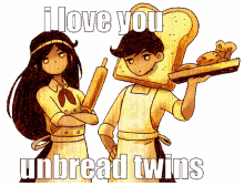 unbread love bread toast omori