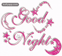 Good Night - Sparkling.Gif GIF - Good Night - Sparkling Good Night Wishes Good Night Greetings GIFs
