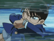 Detective Conan Conan Edogawa GIF - Detective Conan Conan Edogawa Tranquilizer GIFs