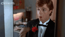 fixing myself chris night of the creeps looking at the mirror preparing myself fixing myself chris night of the creeps looking at the mirror preparing myself