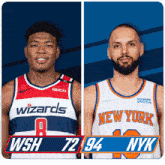 Washington Wizards (72) Vs. New York Knicks (94) Third-fourth Period Break GIF - Nba Basketball Nba 2021 GIFs
