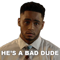 Hes A Bad Dude Raymond Ray Ade Sticker - Hes A Bad Dude Raymond Ray Ade Sacrifice Stickers