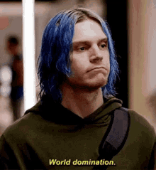 World Domination Evan Peters GIF - World Domination Evan Peters American Horror Story GIFs