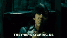 Theyre Watching Us Luba GIF - Theyre Watching Us Luba Saw5 GIFs